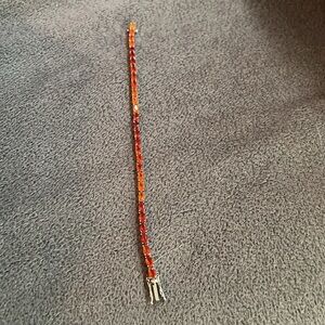 Fire Opal Bracelet approximately 6.25 L